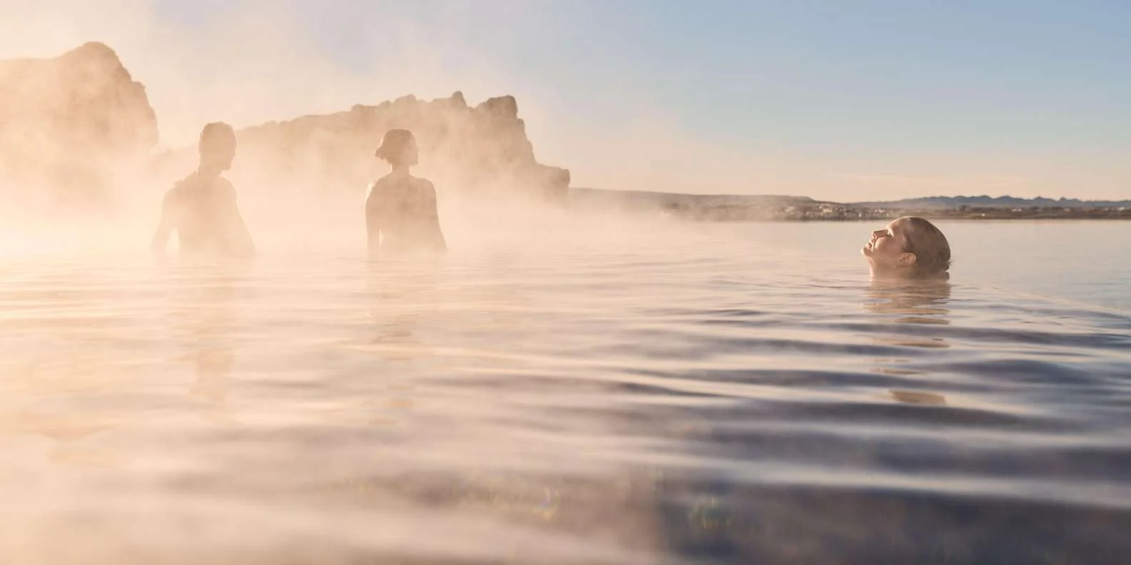 Ocean views from Sky Lagoon sauna
